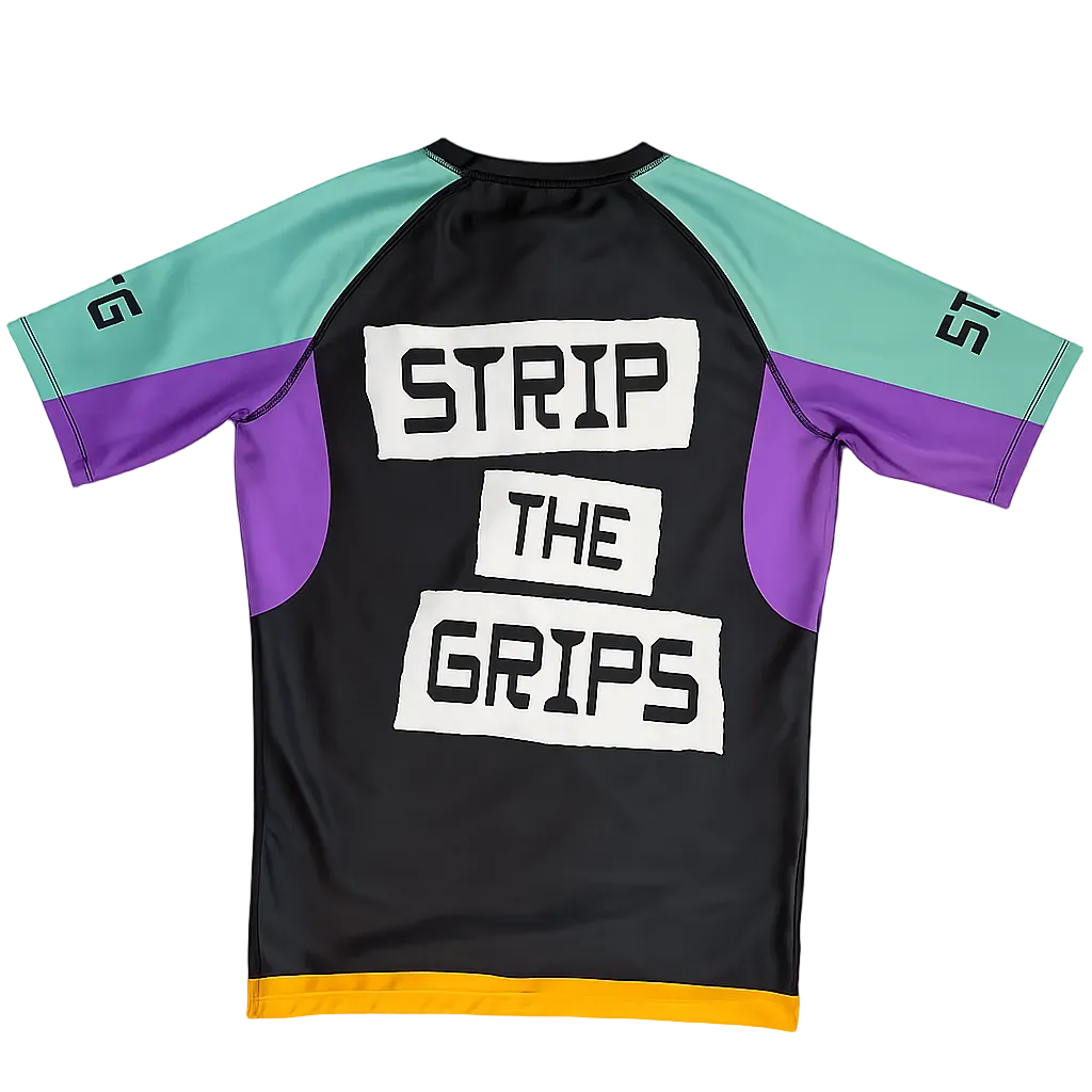 STG Rashguard - Patches, Black