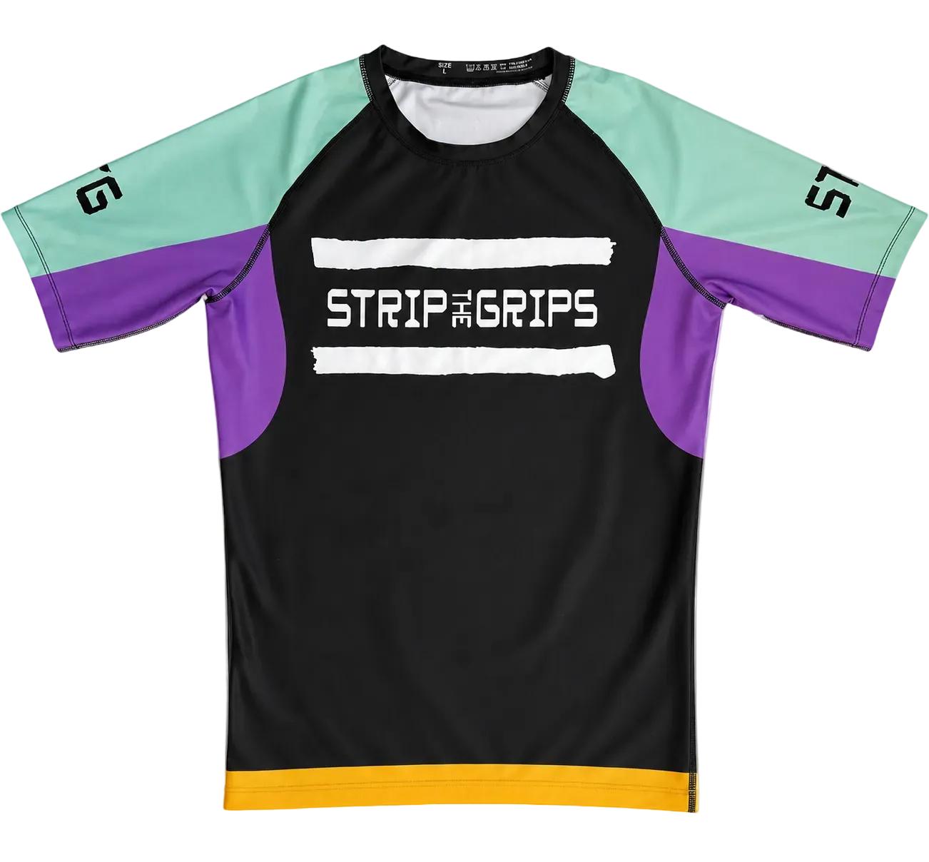 STG Rashguard - Patches, Black