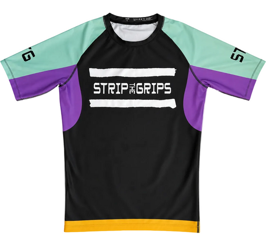 STG Rashguard - Patches, Black