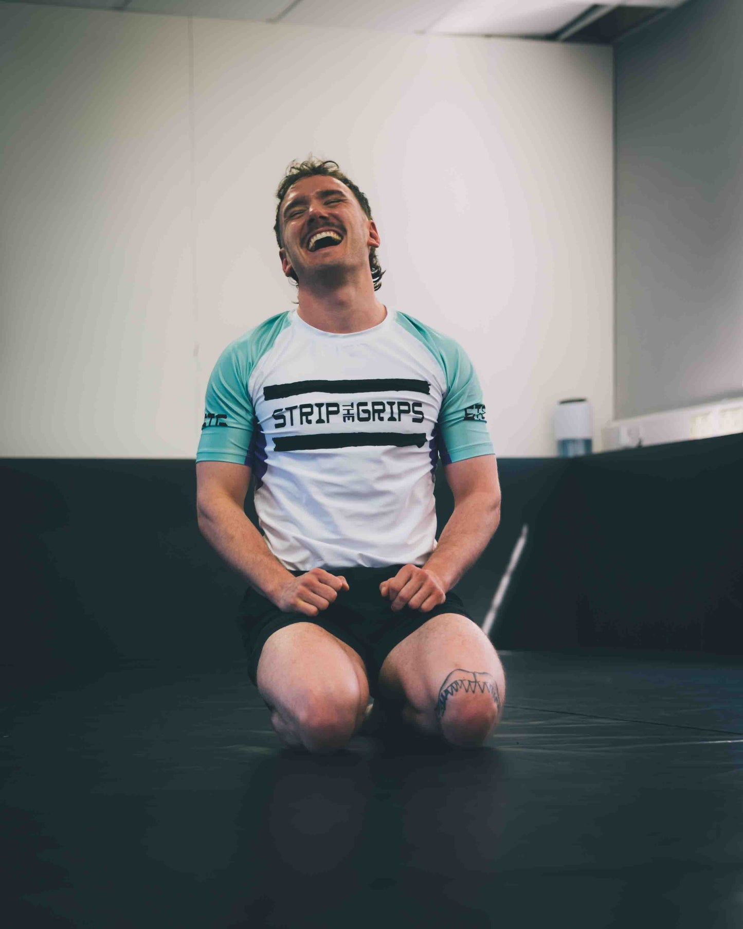 Patches Rashguard White