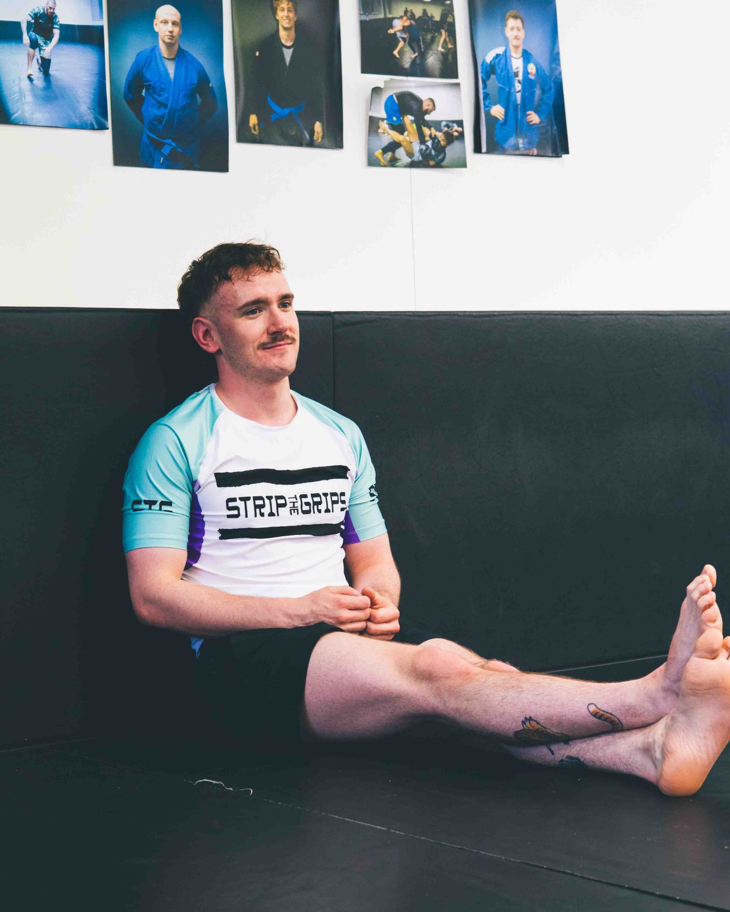 Patches Rashguard White