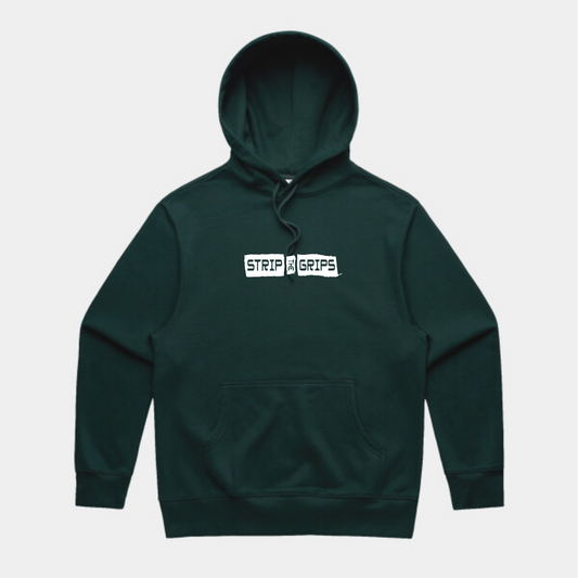 Torn tape hoodie.  PRE-ORDER.