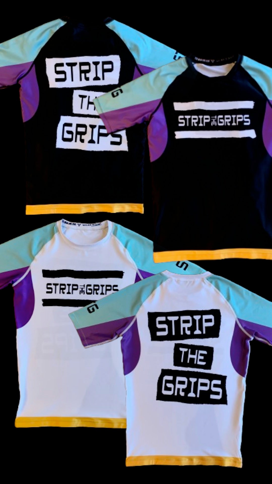 Patches Rashguard White