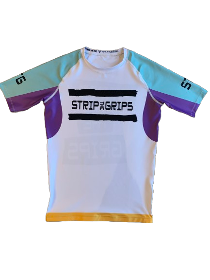 Patches Rashguard White